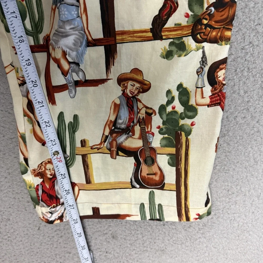 Original Cowboy Pajamas Pants Cream Western Cowgirl‎ Made in Texas